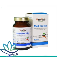 کپسول ژلاتینی مولتی فور هیم ویتالی تون 60 عدد