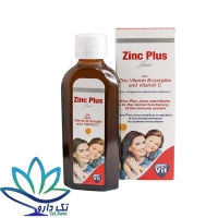 شربت زینک پلاس استارویت با طعم پرتقال ۲۰۰ میلی لیتر