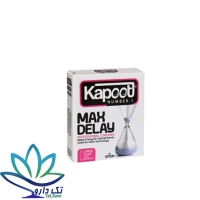 کاندوم تاخیری کاپوت مدل مکس لیدی بسته 3 عددی