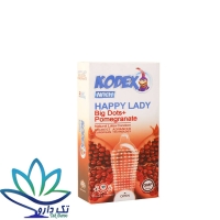 کاندوم خاردار کدکس مدل هپی لیدی 10 عدد