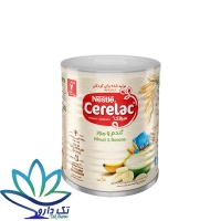 پودر سرلاک گندم و موز به همراه شیر نستله از پایان 7 ماهگی 400 گرم