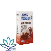 کاندوم خاردار و حلقوی کدکس مدل Matador بسته 12 عددی