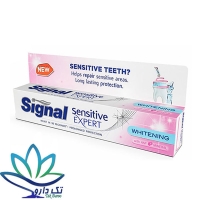 خمیر دندان سنستیو اکسپرت سیگنال مدل Whitening