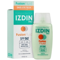 فلوئید ضد آفتاب فیوژن واترSPF50 ایزدین پرو 50 میلی لیتر