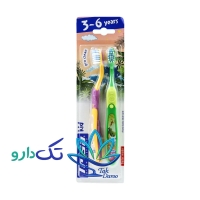 مسواک کید دوتایی تریزا مناسب کودکان 3 تا 6 سال