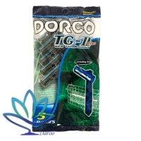 خود تراش دو لبه دورکو DORCO مدل TG-II Plus بسته 5 عددی