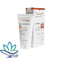 کرم ضد آفتاب مولتی پروتکشن دکتر ژیلا SPF50 فاقد چربی ۵۰ میلی لیتر