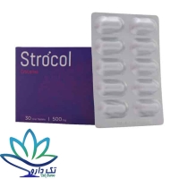 قرص استروکل سیتی کولین 500 میلی گرم اشبال شیمی 30 عدد