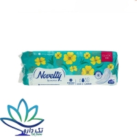 نوار بهداشتی مشبک ناولتی مدل Classic حاوی عصاره گل پامچال سایز بزرگ بسته 10 عددی